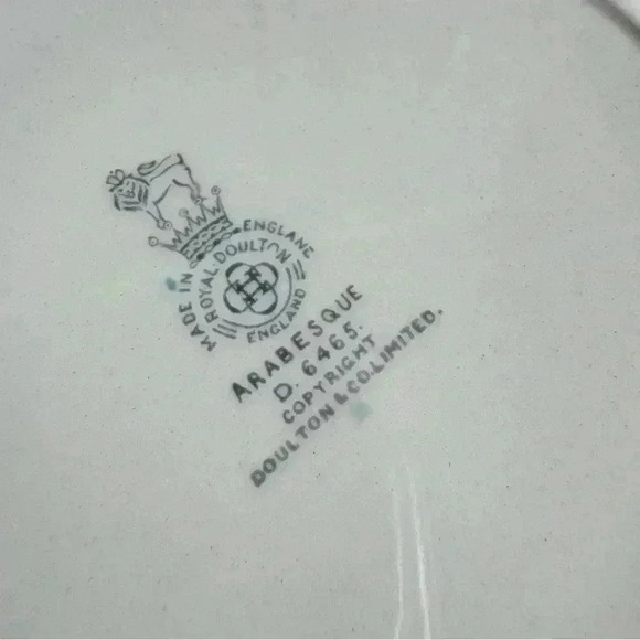 Vintage made in England set of 3 plates - Picture 4 of 5